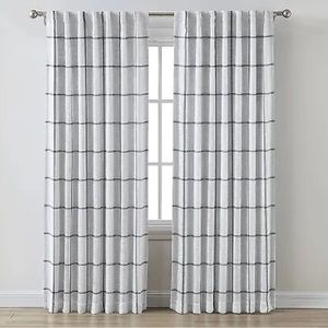 Threshold 50x 94 Set of panels Plaid curtains
